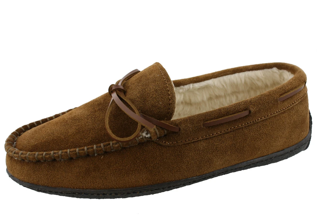 Clarks Of England Clarks Men's Augusta Mocassin Winter Slippers Clarks Of England Clarks Men's Augusta Mocassin Winter Slippers
