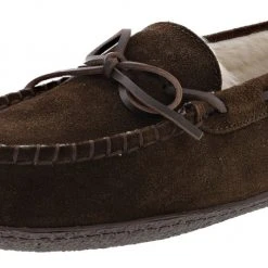 Clarks Of England Clarks Men's Augusta Mocassin Winter Slippers 6 Clarks Of England Clarks Men's Augusta Mocassin Winter Slippers