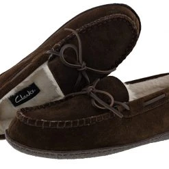 Clarks Of England Clarks Men's Augusta Mocassin Winter Slippers 11 Clarks Of England Clarks Men's Augusta Mocassin Winter Slippers