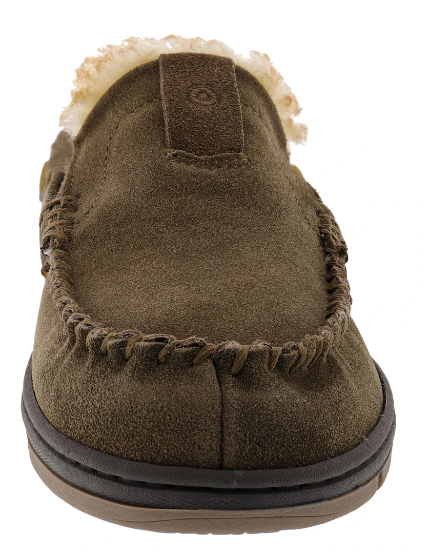 Clarks Of England Clarks Men's Indoor Outdoor Mocassin Winter Slippers Justin 3 Clarks Of England Clarks Men's Indoor Outdoor Mocassin Winter Slippers Justin