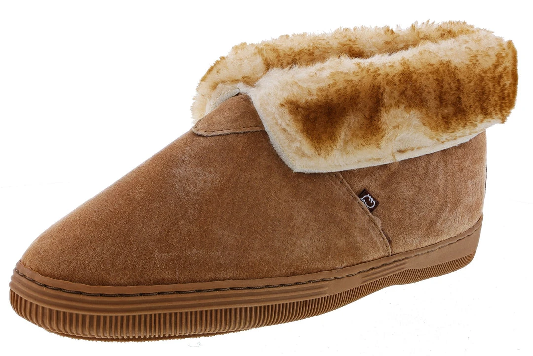 Lamo Lady's Lightweight Cozy Warm Moccasin Slip On Booties Womens Lamo Lady's Lightweight Cozy Warm Moccasin Slip On Booties Womens