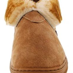 Lamo Lady's Lightweight Cozy Warm Moccasin Slip On Booties Womens 2 Lamo Lady's Lightweight Cozy Warm Moccasin Slip On Booties Womens