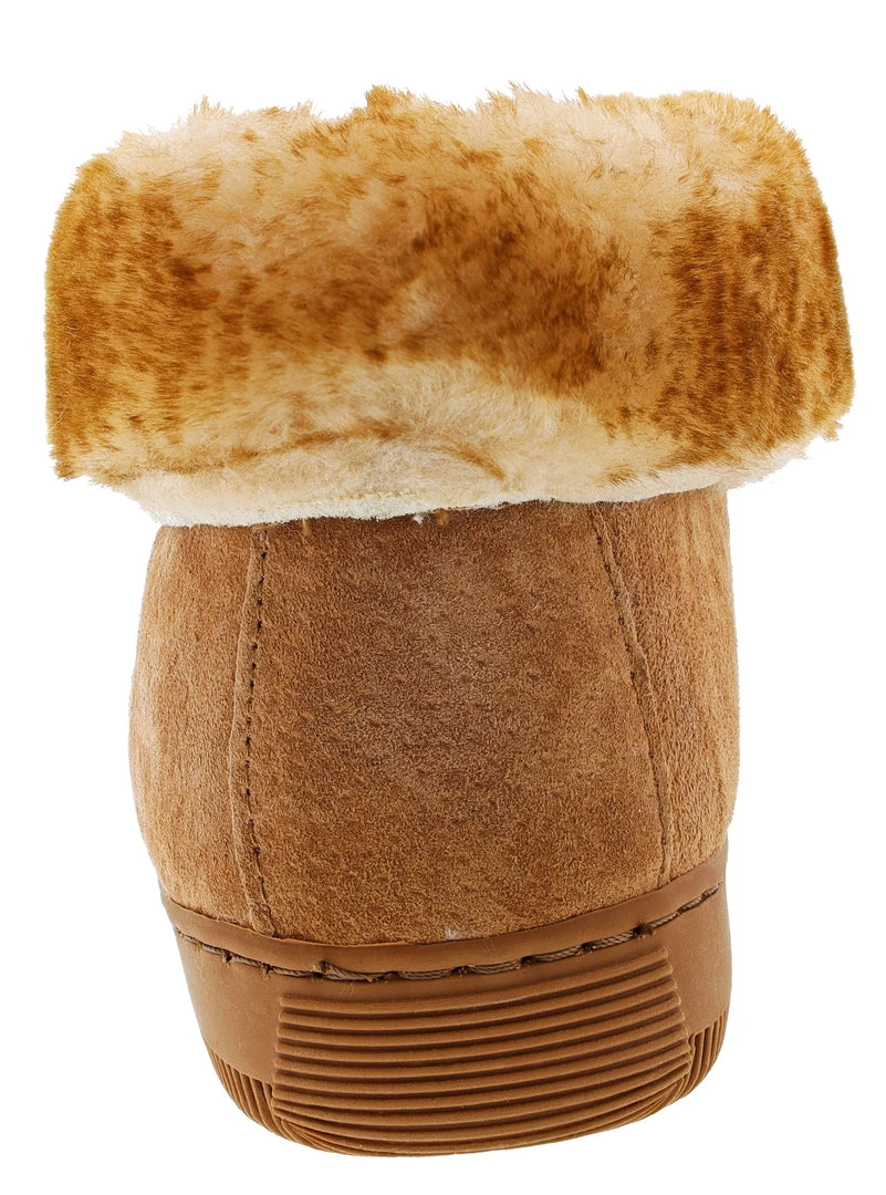 Lamo Lady's Lightweight Cozy Warm Moccasin Slip On Booties Womens Lamo Lady's Lightweight Cozy Warm Moccasin Slip On Booties Womens