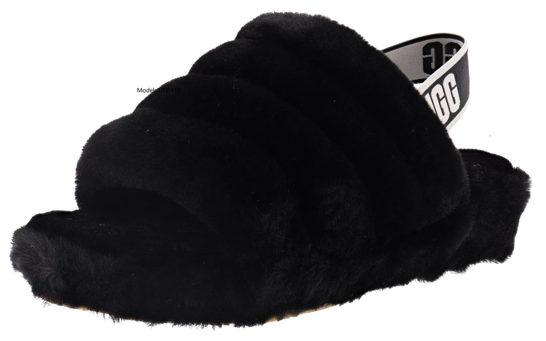 UGG Women's Fluff Yeah Slingback Slippers 11 UGG Women's Fluff Yeah Slingback Slippers