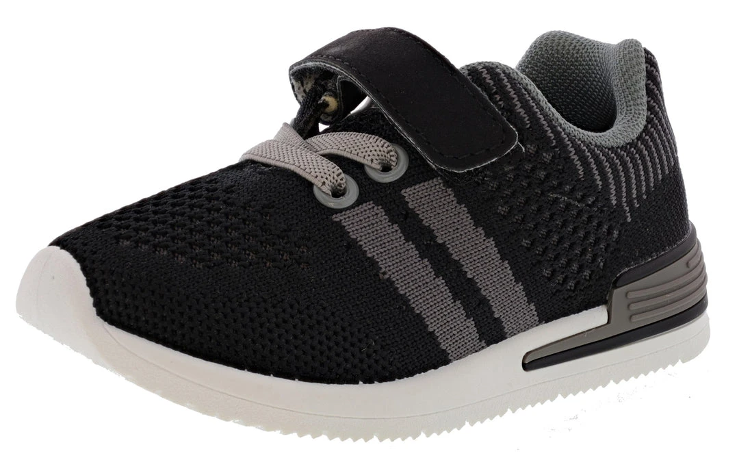 Kids Oomphies Toddler's Wynn Lightweight Hook And Loop Sneakers 1 Kids Oomphies Toddler's Wynn Lightweight Hook And Loop Sneakers