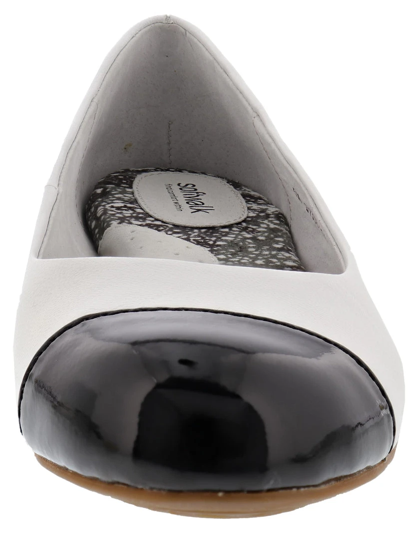 Softwalk Women's Napa Narrow Width Slip On Ballerina Flats 60 Softwalk Women's Napa Narrow Width Slip On Ballerina Flats