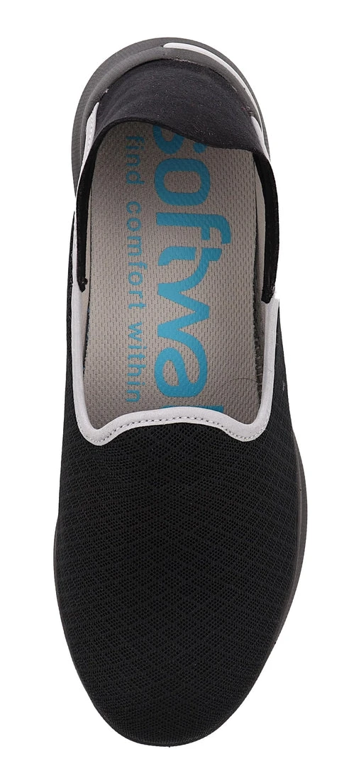 Softwalk Women's Simba Wide Width Slip On Walking Shoes 12 Softwalk Women's Simba Wide Width Slip On Walking Shoes