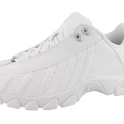 K-Swiss Mens Leather Walking White Shoes ST329 CMF
