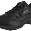 Fila Workshift Black Non Slip Shoes Men's
