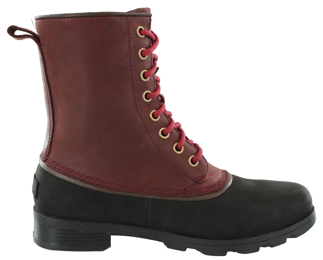 Sorel Womens Lightweight Raining Lace Up Tall Boots Emelie 1964 2 Sorel Womens Lightweight Raining Lace Up Tall Boots Emelie 1964