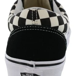 Vans Mens Walking Skate Shoes Vulcanized Rubber Sole Old Skool 124 Vans Mens Walking Skate Shoes Vulcanized Rubber Sole Old Skool