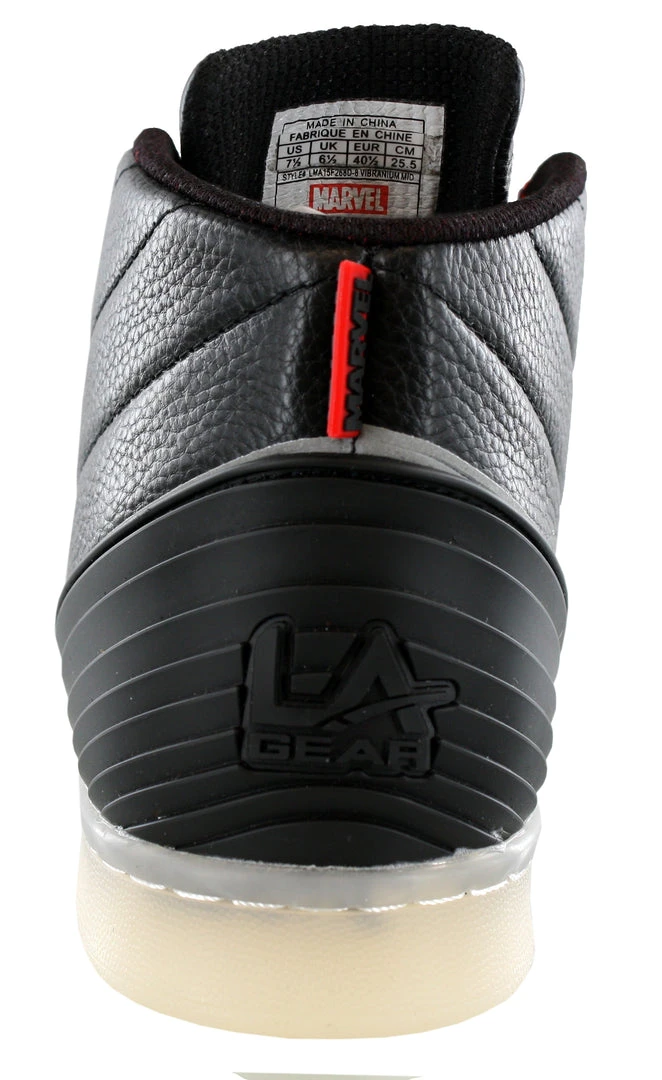 LA Gear Marvel Black Panther Vibranium Mid Athletic Shoes Mens 4 LA Gear Marvel Black Panther Vibranium Mid Athletic Shoes Mens