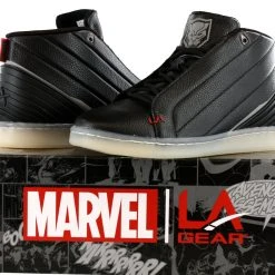 LA Gear Marvel Black Panther Vibranium Mid Athletic Shoes Mens 11 LA Gear Marvel Black Panther Vibranium Mid Athletic Shoes Mens