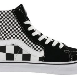Vans Mens Hi Top Walking Skate Shoes Vulcanized Rubber Sole Sk8-Hi