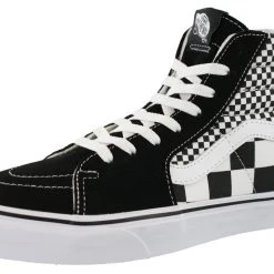 Vans Mens Hi Top Walking Skate Shoes Vulcanized Rubber Sole Sk8-Hi