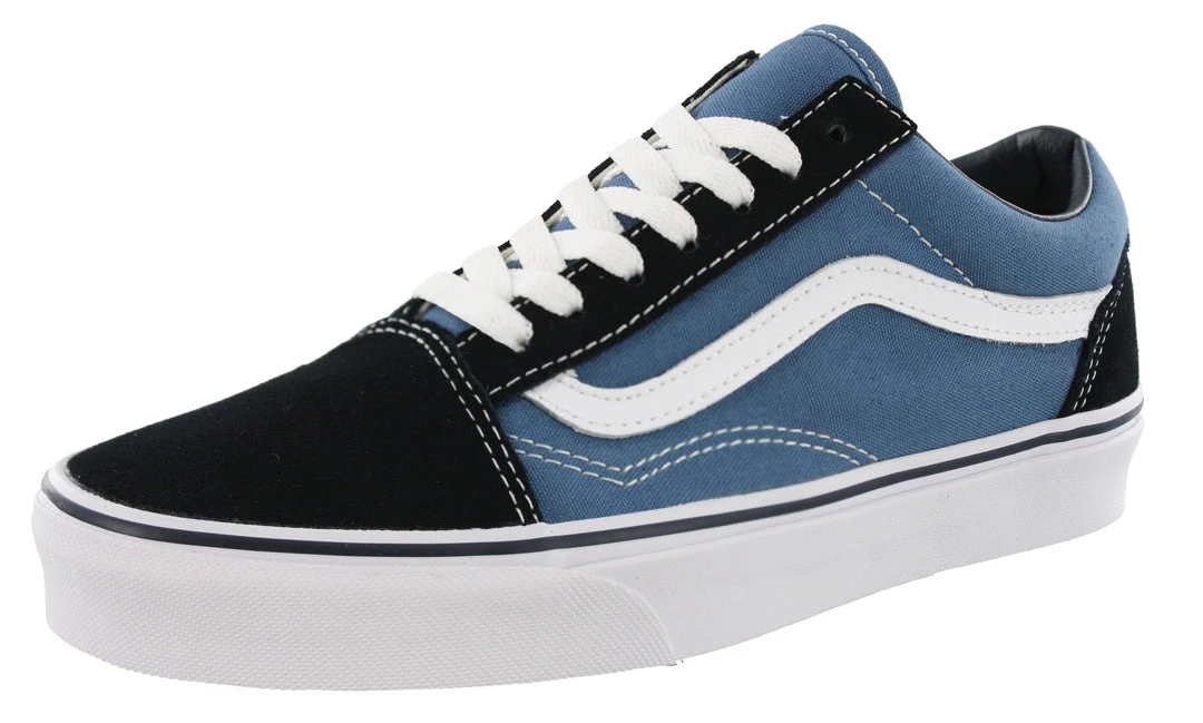 Vans Mens Walking Skate Shoes Vulcanized Rubber Sole Old Skool 80 Vans Mens Walking Skate Shoes Vulcanized Rubber Sole Old Skool