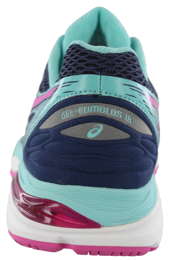 ASICS Women Walking Trail Cushioned Running Shoes Cumulus 18 ASICS Women Walking Trail Cushioned Running Shoes Cumulus 18