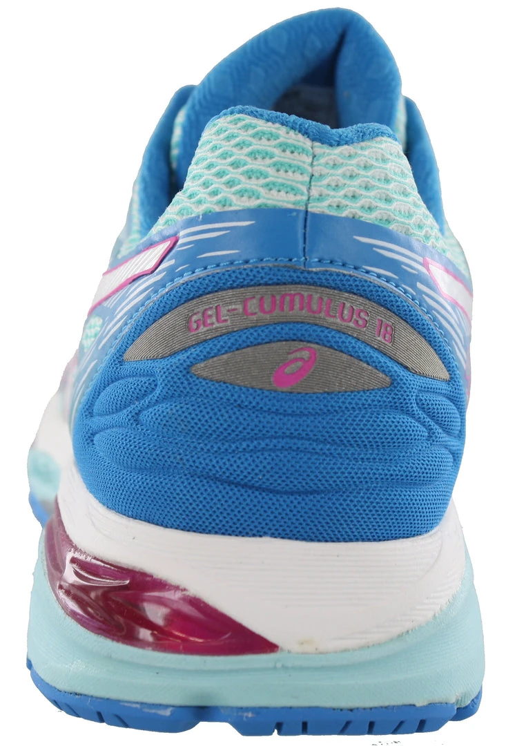 ASICS Women Walking Trail Cushioned Running Shoes Cumulus 18 ASICS Women Walking Trail Cushioned Running Shoes Cumulus 18