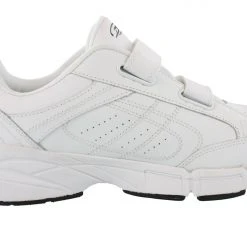 Dr. Scholls Mens Omega Hoop And Loop Tennis Shoes For Elderly Wide Width