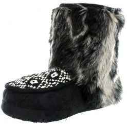 Dr. Scholls Women Warm Cozy Slip On Booties Slippers Gigi