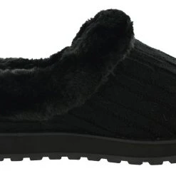 Skechers Women Wide Width Furry Cozy Open Back Slippers Ice Angel 29 Skechers Women Wide Width Furry Cozy Open Back Slippers Ice Angel