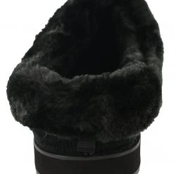 Skechers Women Wide Width Furry Cozy Open Back Slippers Ice Angel 31 Skechers Women Wide Width Furry Cozy Open Back Slippers Ice Angel