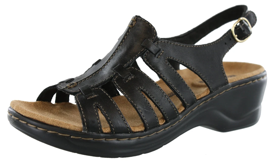 Clarks Of England Clarks Lexi Marigold Q Women Comfortable Leather Sandals 1 Clarks Of England Clarks Lexi Marigold Q Women Comfortable Leather Sandals