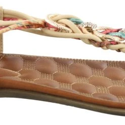 Patrizia Womens Gadelina Lightweight Summer T-Strap Sandals