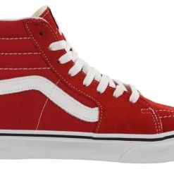 Vans Mens Hi Top Walking Skate Shoes Vulcanized Rubber Sole Sk8-Hi