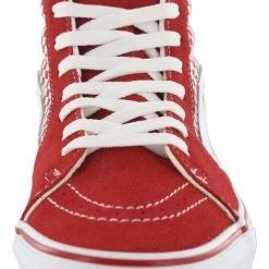 Vans Mens Hi Top Walking Skate Shoes Vulcanized Rubber Sole Sk8-Hi