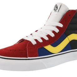 Vans Mens Hi Top Walking Skate Shoes Vulcanized Rubber Sole Sk8-Hi