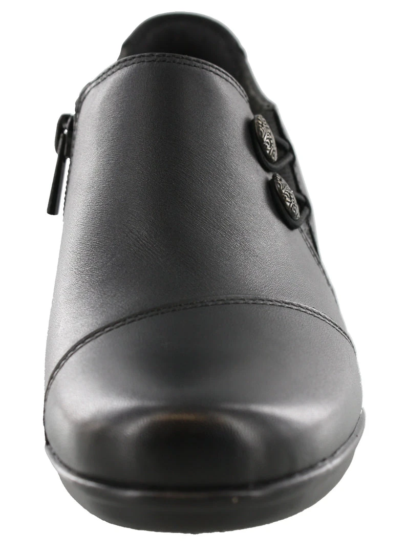 Clarks Of England Clarks Women's Emslie Warren Booties Block Heel 3 Clarks Of England Clarks Women's Emslie Warren Booties Block Heel