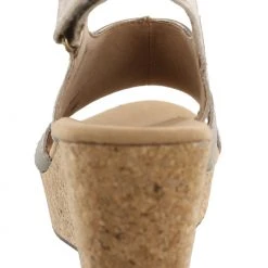 Clarks Of England Clarks Women's Adjustable Strap Wedge Sandals Annadel Bari