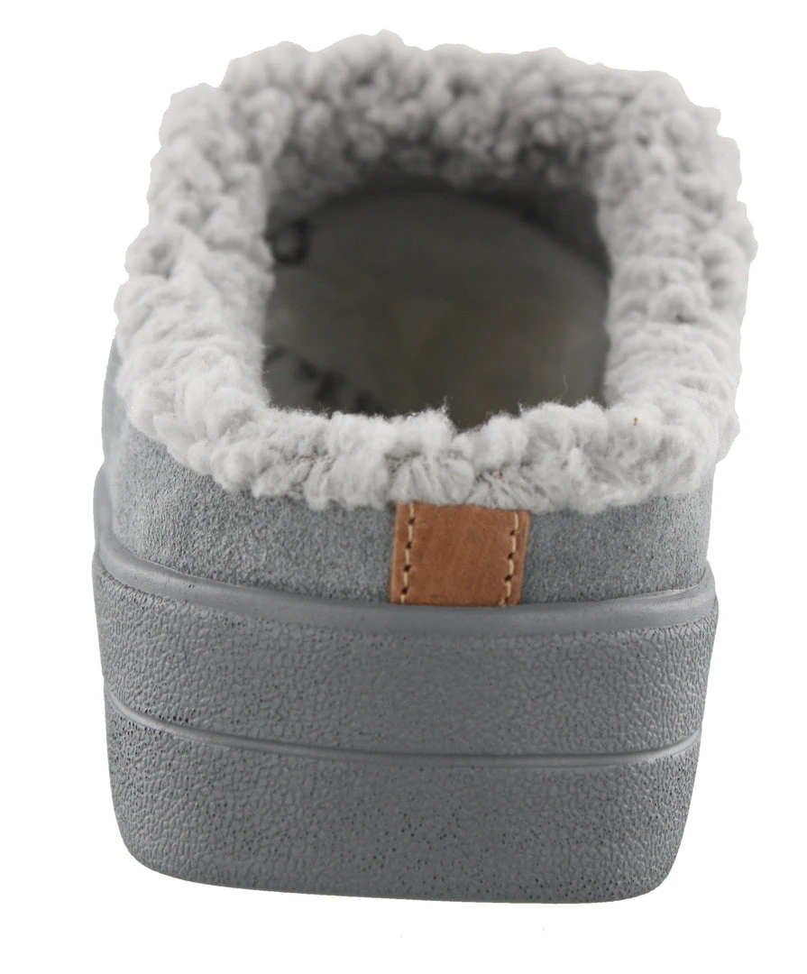 Clarks Of England Ryka Women Warm Cozy Wide Width Slip On Clog Slippers Violet 4 Clarks Of England Ryka Women Warm Cozy Wide Width Slip On Clog Slippers Violet