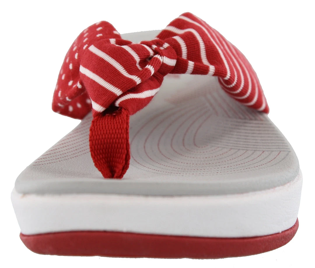 Clarks Of England Clarks Women Arla Glison Thong Sandals With Arch Support 28 Clarks Of England Clarks Women Arla Glison Thong Sandals With Arch Support