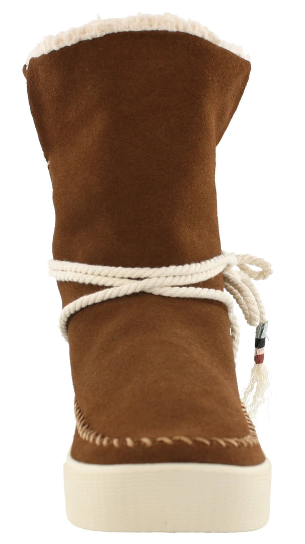 Toms Women Pull On Cozy Ankle Boots Vista 3 Toms Women Pull On Cozy Ankle Boots Vista