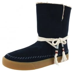 Toms Women Pull On Cozy Ankle Boots Vista 17 Toms Women Pull On Cozy Ankle Boots Vista