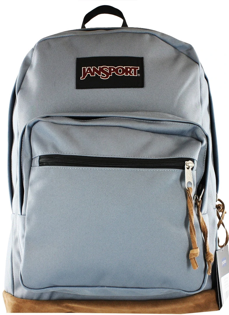 Jansport Right Pack Suede Leather Bottom Backpack Jansport Right Pack Suede Leather Bottom Backpack
