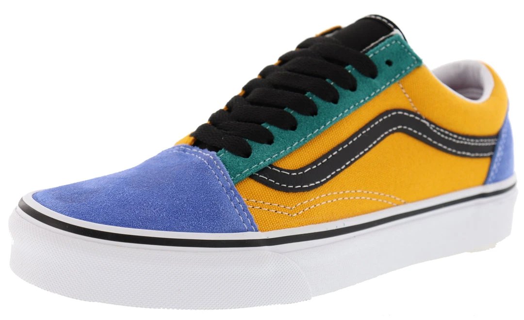 Vans Mens Walking Skate Shoes Vulcanized Rubber Sole Old Skool 81 Vans Mens Walking Skate Shoes Vulcanized Rubber Sole Old Skool