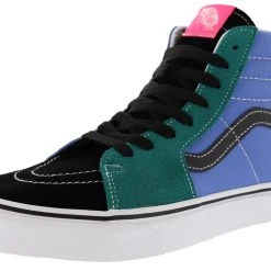 Vans Mens Hi Top Walking Skate Shoes Vulcanized Rubber Sole Sk8-Hi