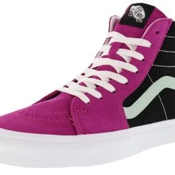 Vans Mens Hi Top Walking Skate Shoes Vulcanized Rubber Sole Sk8-Hi