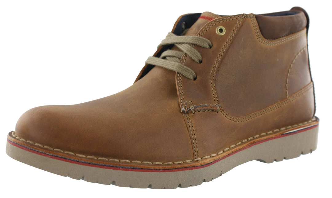 Clarks Of England Clarks Men's Cushion Soft Padding Vargo Mid Ankle Boots Clarks Of England Clarks Men's Cushion Soft Padding Vargo Mid Ankle Boots