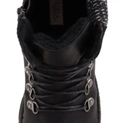 Patrizia Clarris Chunky Heel Combat Boots Women