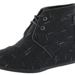 Toms Women Desert Wedge Lace Up Booties 22 Toms Women Desert Wedge Lace Up Booties