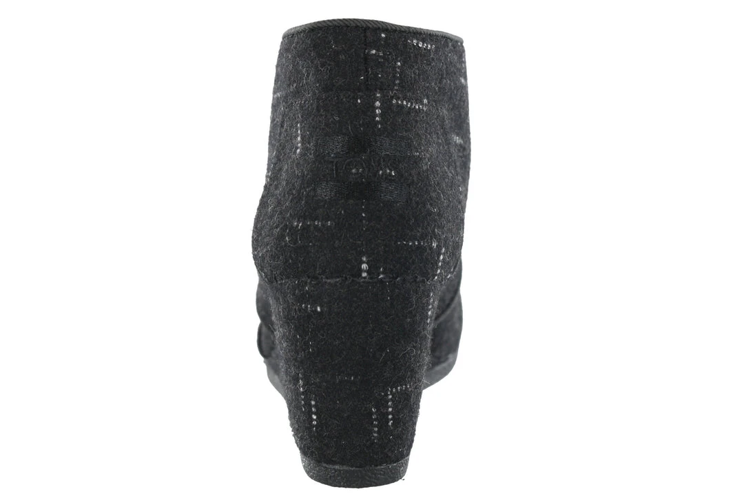 Toms Women Desert Wedge Lace Up Booties 4 Toms Women Desert Wedge Lace Up Booties