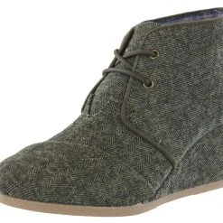 Toms Women Desert Wedge Lace Up Booties 23 Toms Women Desert Wedge Lace Up Booties