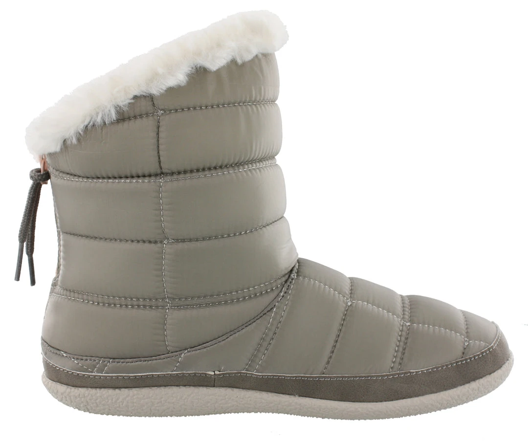 Toms Inez Women Back Zipper Cozy Ankle Booties 3 Toms Inez Women Back Zipper Cozy Ankle Booties