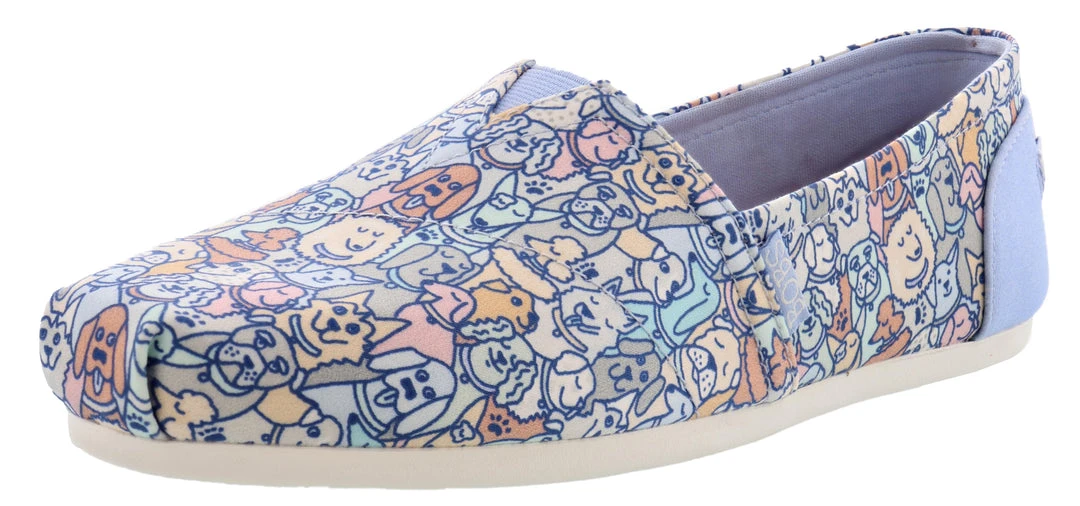 Skechers Women Bobs Plush Woof Party Memory Foam Flats Skechers Women Bobs Plush Woof Party Memory Foam Flats