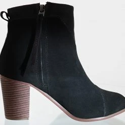 Toms Women Mid Block Ankle Booties Lunata