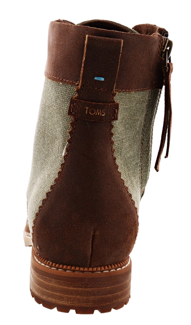 Toms Nolita Women Lace Up Ankle Booties Toms Nolita Women Lace Up Ankle Booties